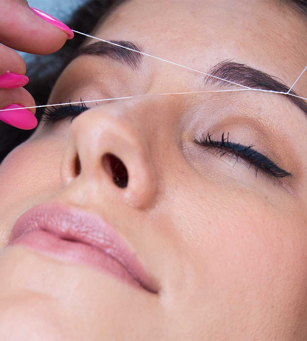 Threading Eyebrows By Yourself How To Thread Your Eyebrows
